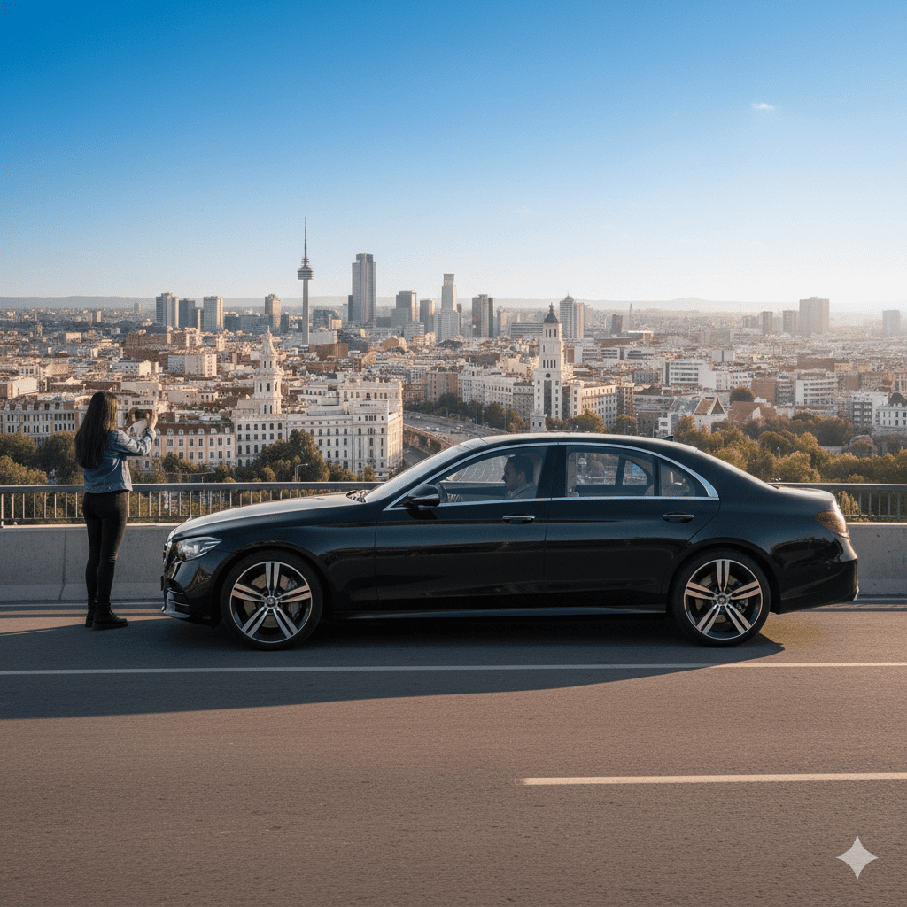 Mercedes Clase S con chófer en Madrid